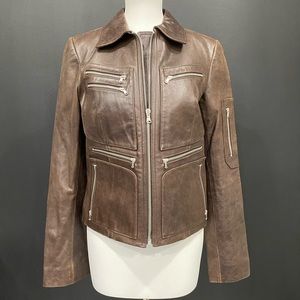 Vintage DKNY Leather Jacket
